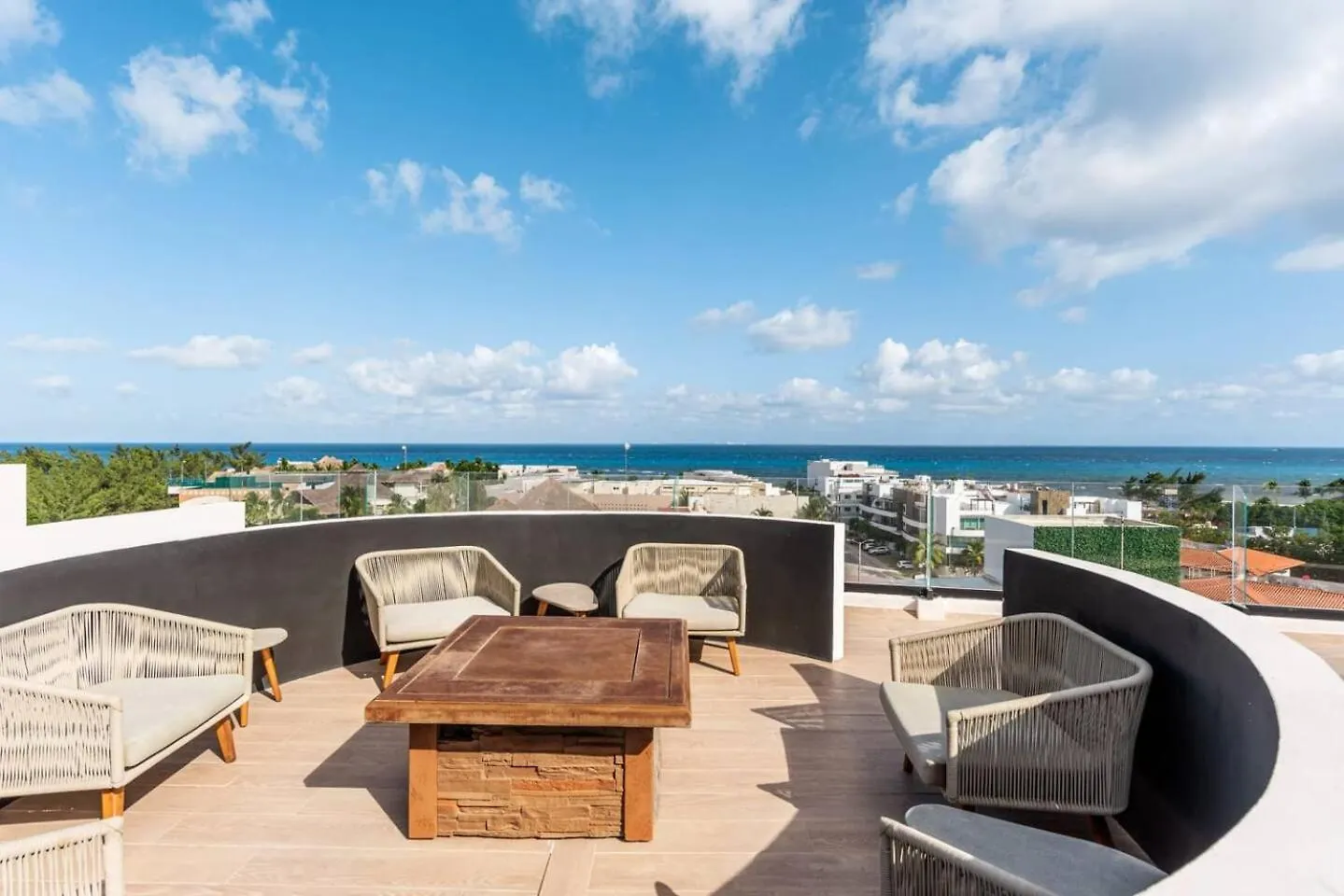 Luxury 2Br, Ocean View From Balcony And Rooptop Playa del Carmen Mexico